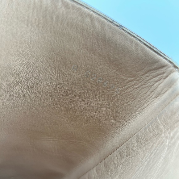 Chanel brown leather camel caramel heeled boots pull on 38.5 with dustbags only - Picture 10 of 16